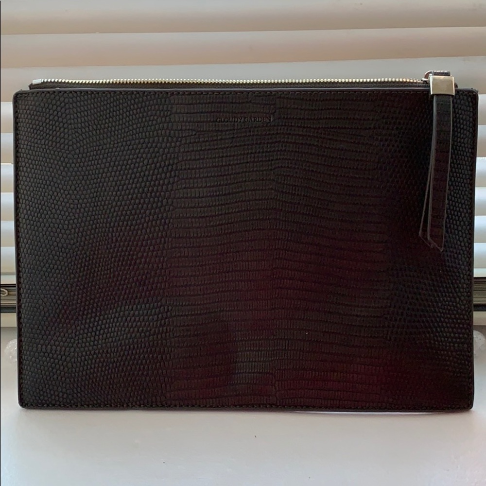 Beautiful leather clutch